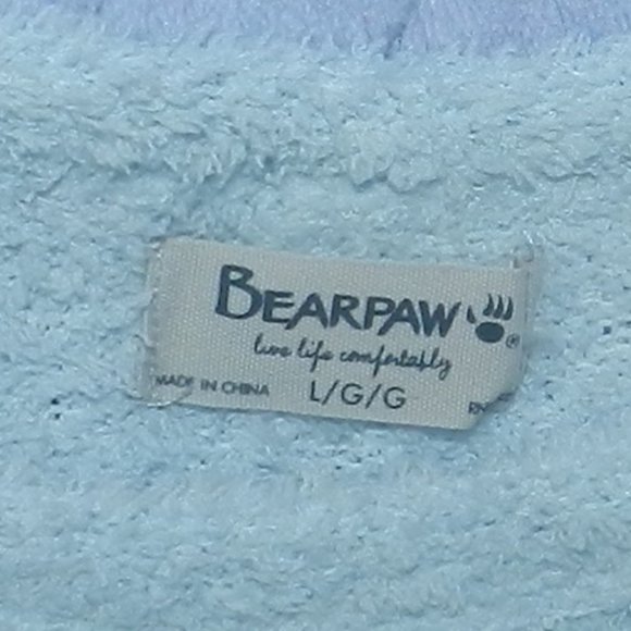 Bearpaw Womens Teddy Bear Pajama Shorts 2-Pc Set super soft Light Blue NWT/NEW - Picture 8 of 15